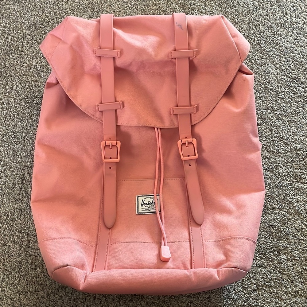 Hershel blush pink back pack